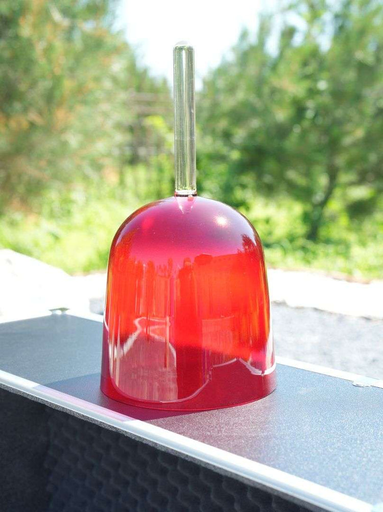 Perfect Sound Handheld Dyed Crystal Singing Bowl