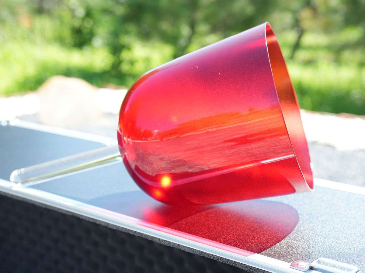 Perfect Sound Handheld Dyed Crystal Singing Bowl