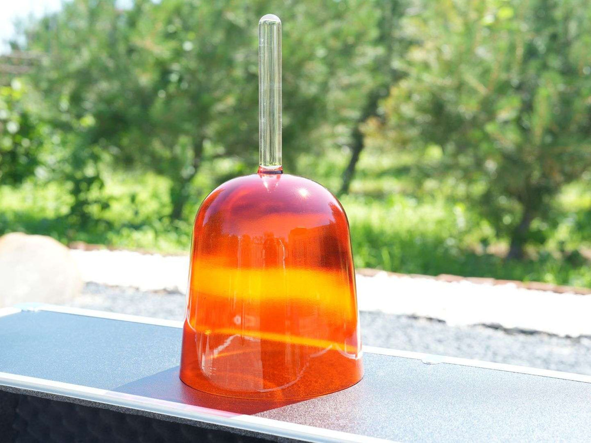 Perfect Sound Handheld Dyed Crystal Singing Bowl