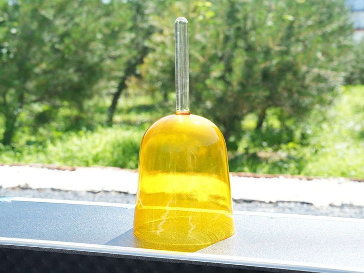 Perfect Sound Handheld Dyed Crystal Singing Bowl