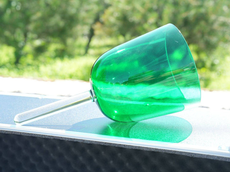 Perfect Sound Handheld Dyed Crystal Singing Bowl