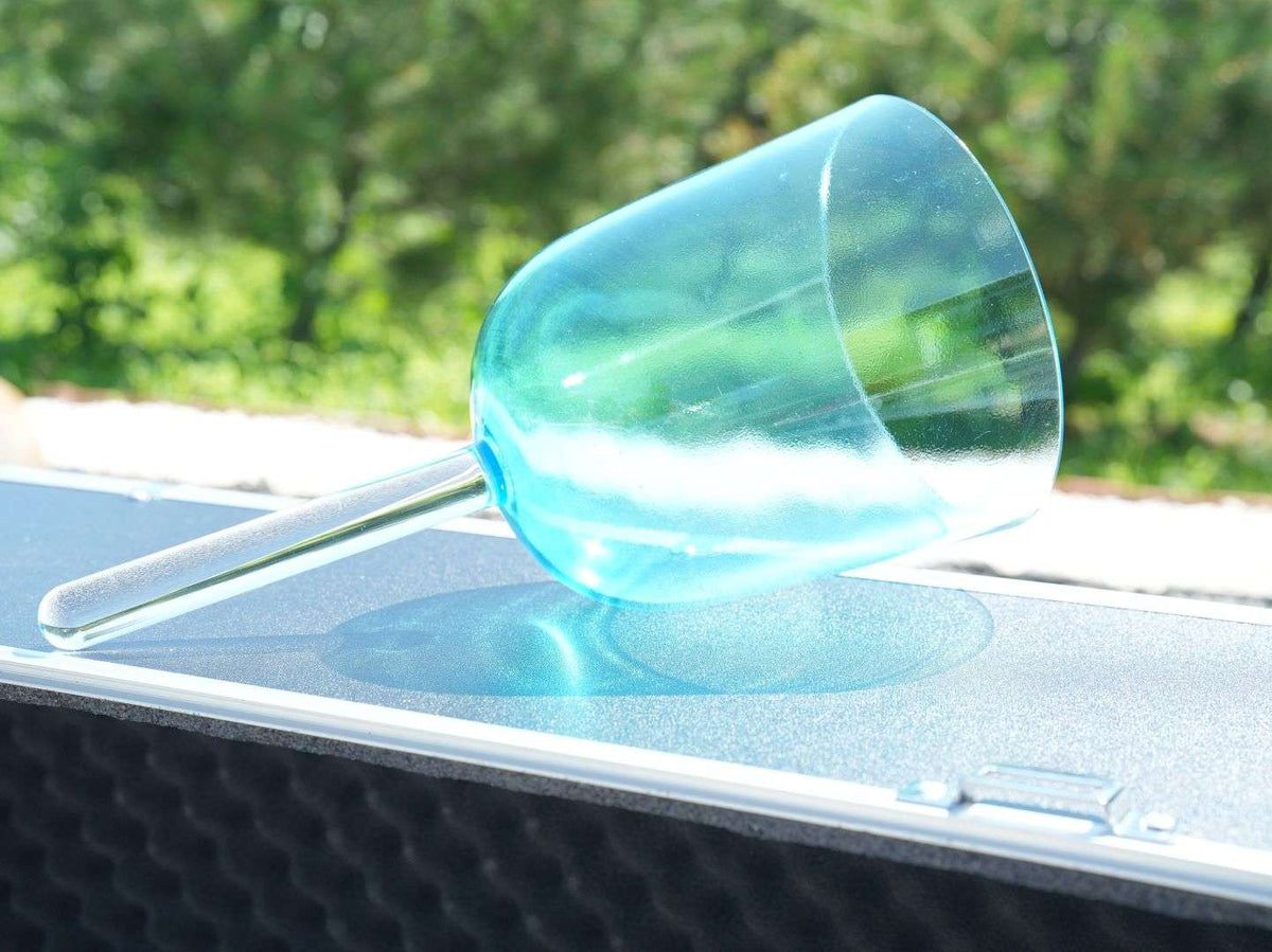 Perfect Sound Handheld Dyed Crystal Singing Bowl