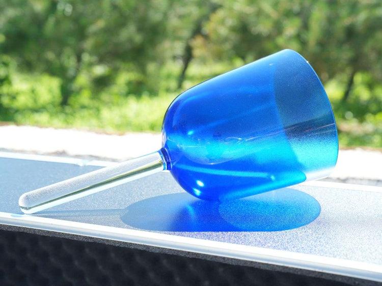 Perfect Sound Handheld Dyed Crystal Singing Bowl