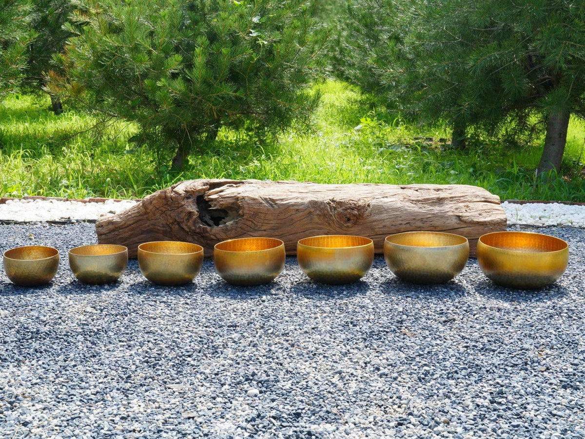 6 - 11 Inch Second Octave Singing Bowl 7 Pcs Set