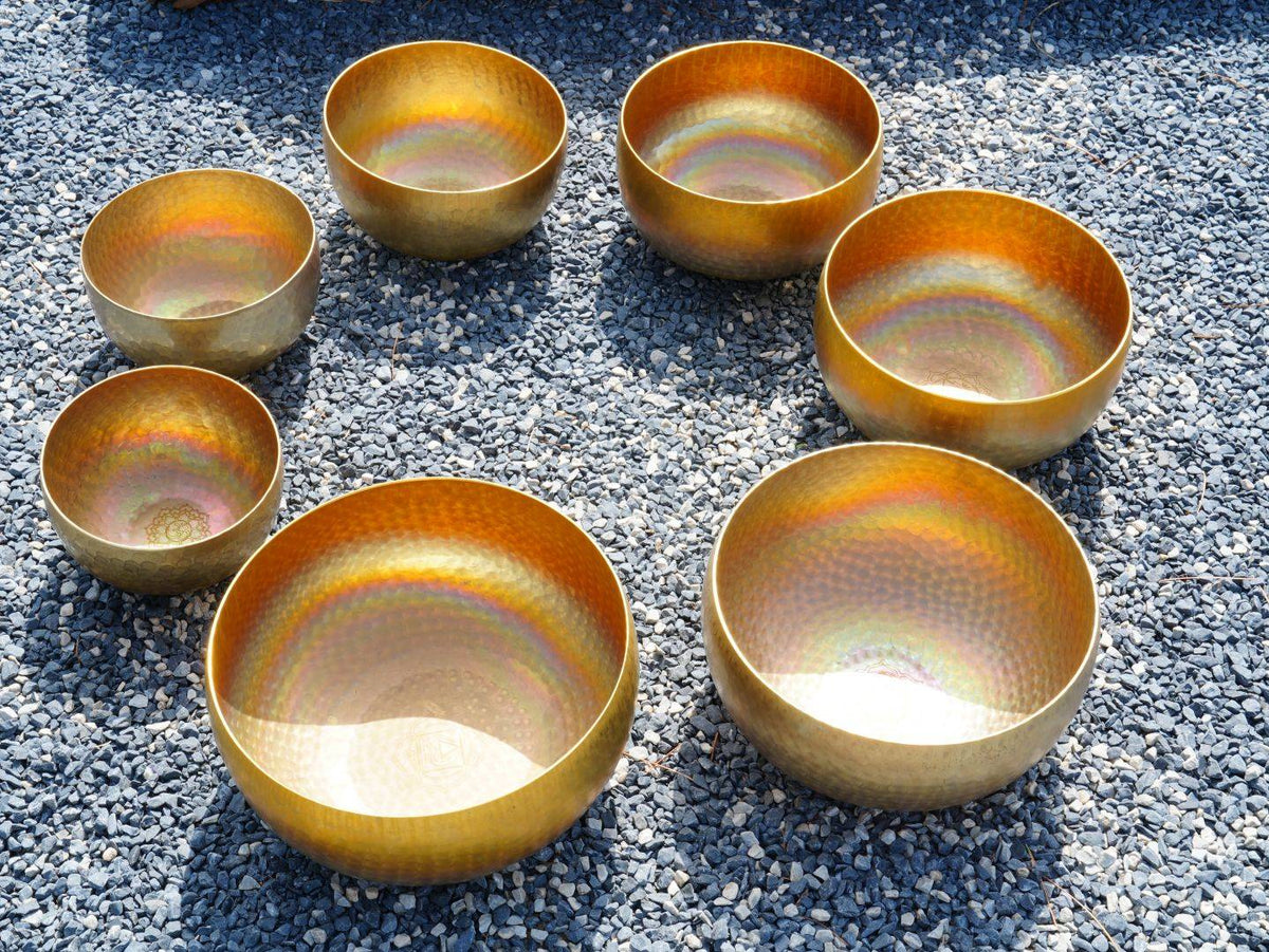 6 - 11 Inch Second Octave Singing Bowl 7 Pcs Set