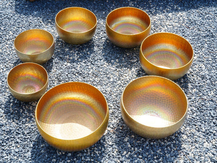 6 - 11 Inch Second Octave Singing Bowl 7 Pcs Set