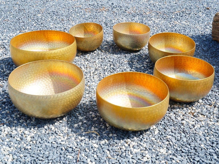 6 - 11 Inch Second Octave Singing Bowl 7 Pcs Set