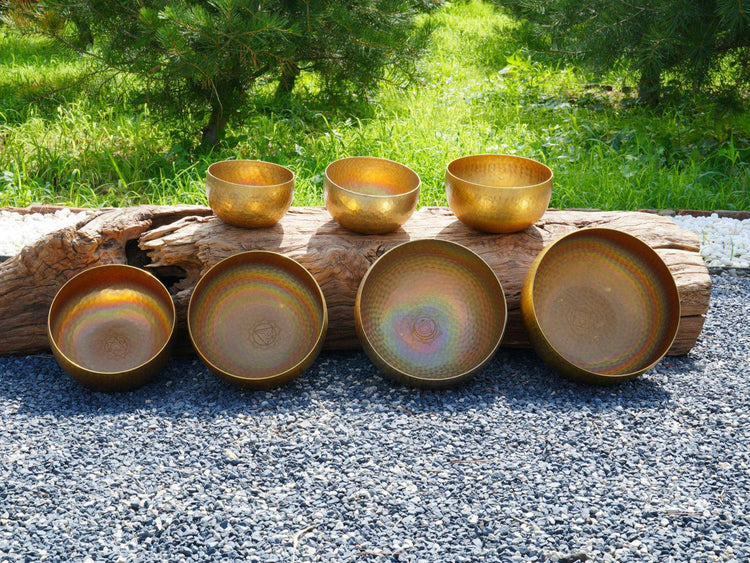 6 - 11 Inch Second Octave Singing Bowl 7 Pcs Set