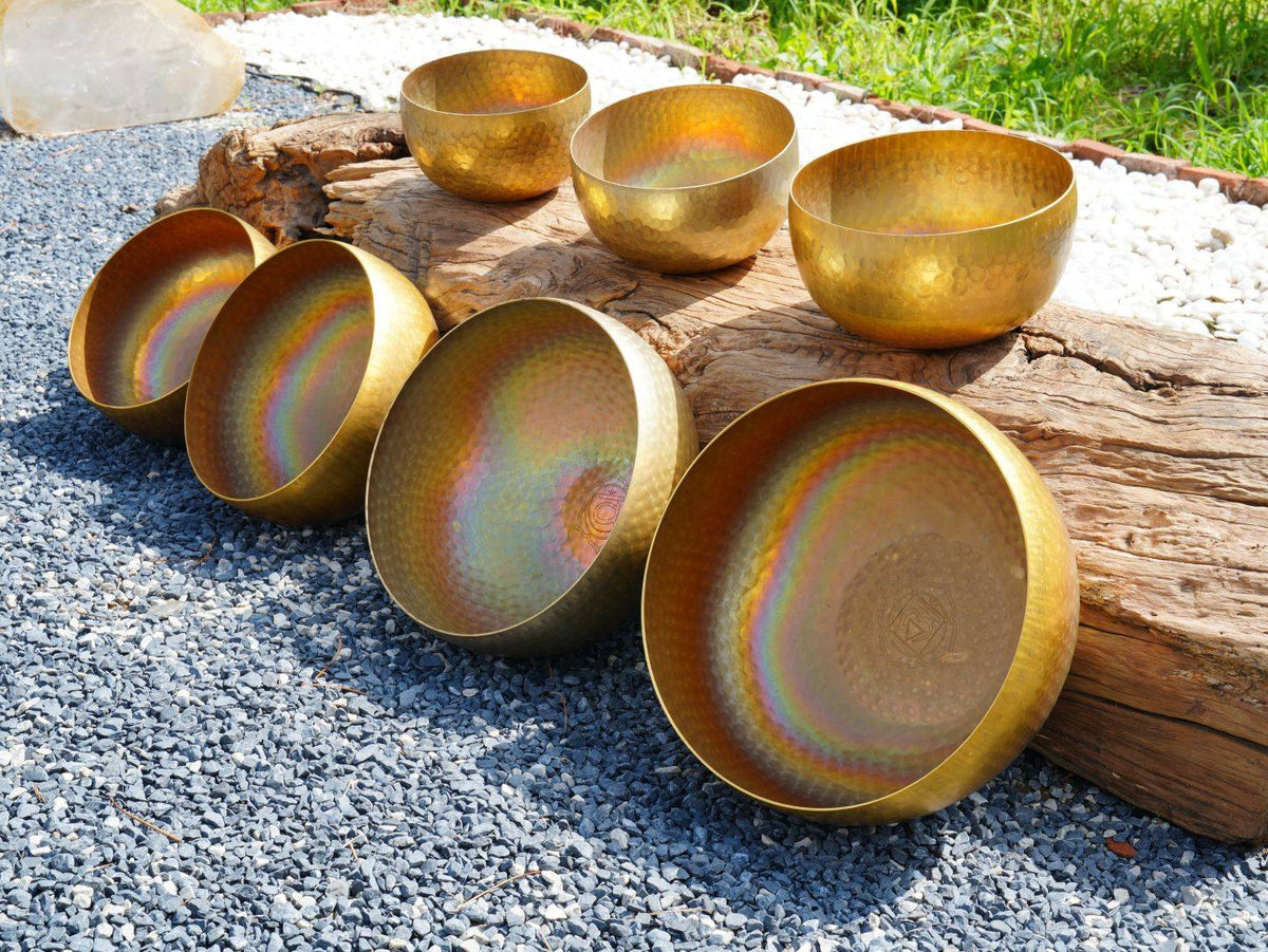 6 - 11 Inch Second Octave Singing Bowl 7 Pcs Set
