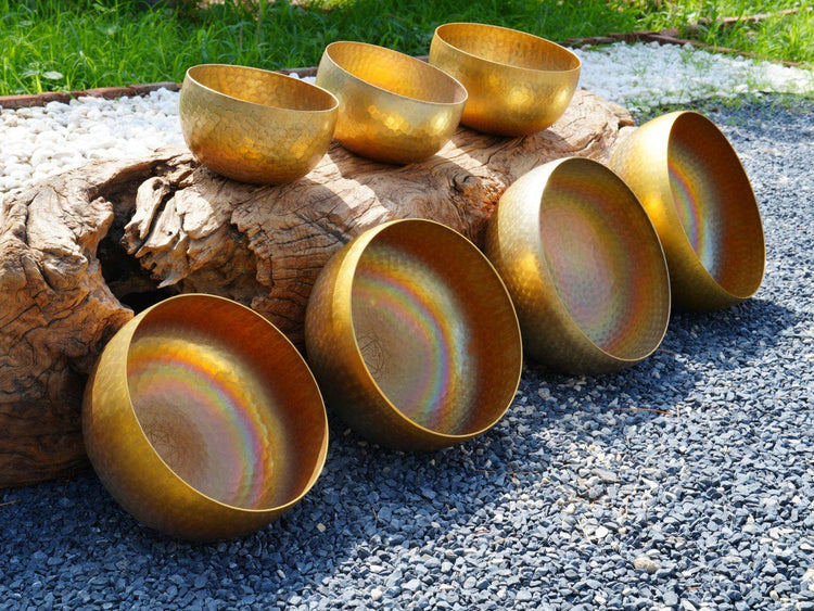 6 - 11 Inch Second Octave Singing Bowl 7 Pcs Set