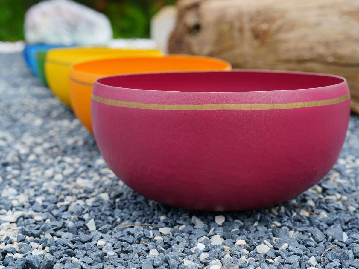 5.5 - 10 Inches Third Octave Rainbow Bowl Set (Coated Version)