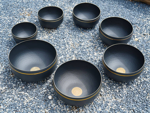 6 - 11 inches Second Octave Rainbow Bowl Set (Coated Version)